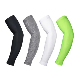 Unisex Outdoor Sports Arm Warmer Sleeves Manguito UV Protective Bike Bicycle Cycling Oversleeve Basketball Arm Covers