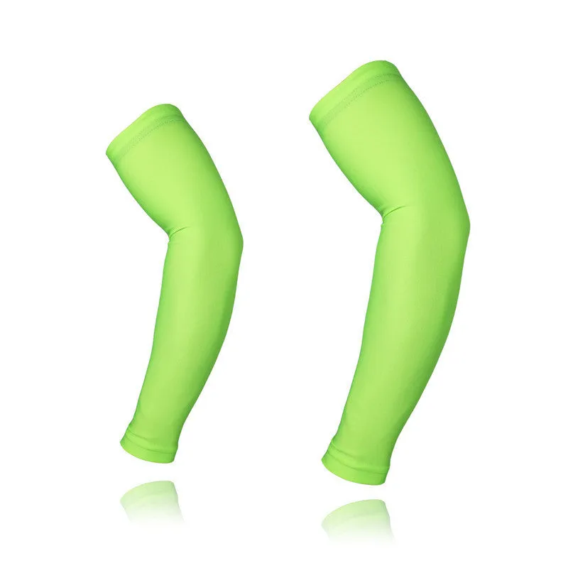 Unisex Outdoor Sports Arm Warmer Sleeves Manguito UV Protective Bike Bicycle Cycling Oversleeve Basketball Arm Covers