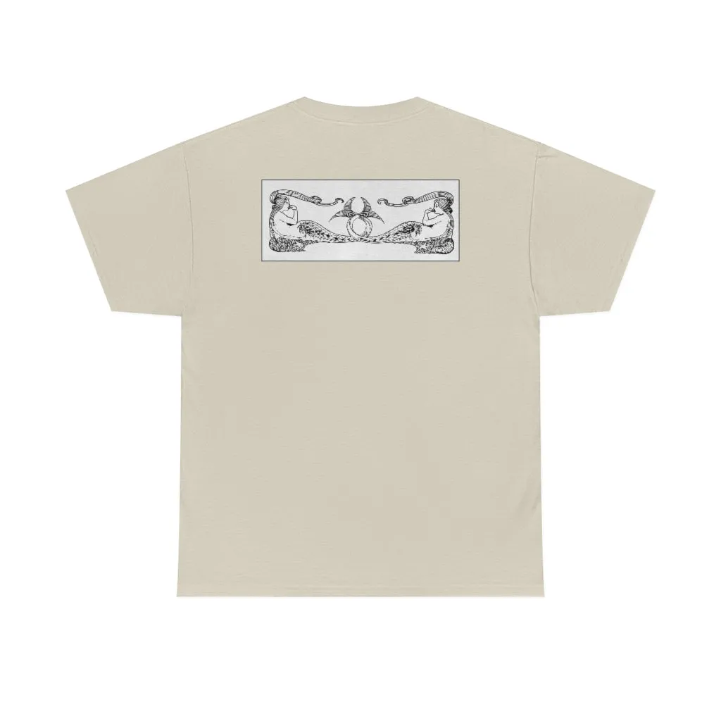Unisex Vintage Mermaid Cotton Tee