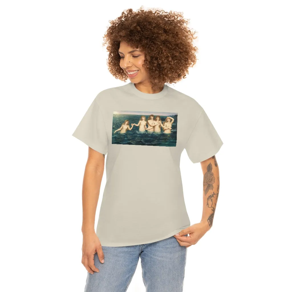 Unisex Vintage Mermaid Cotton Tee