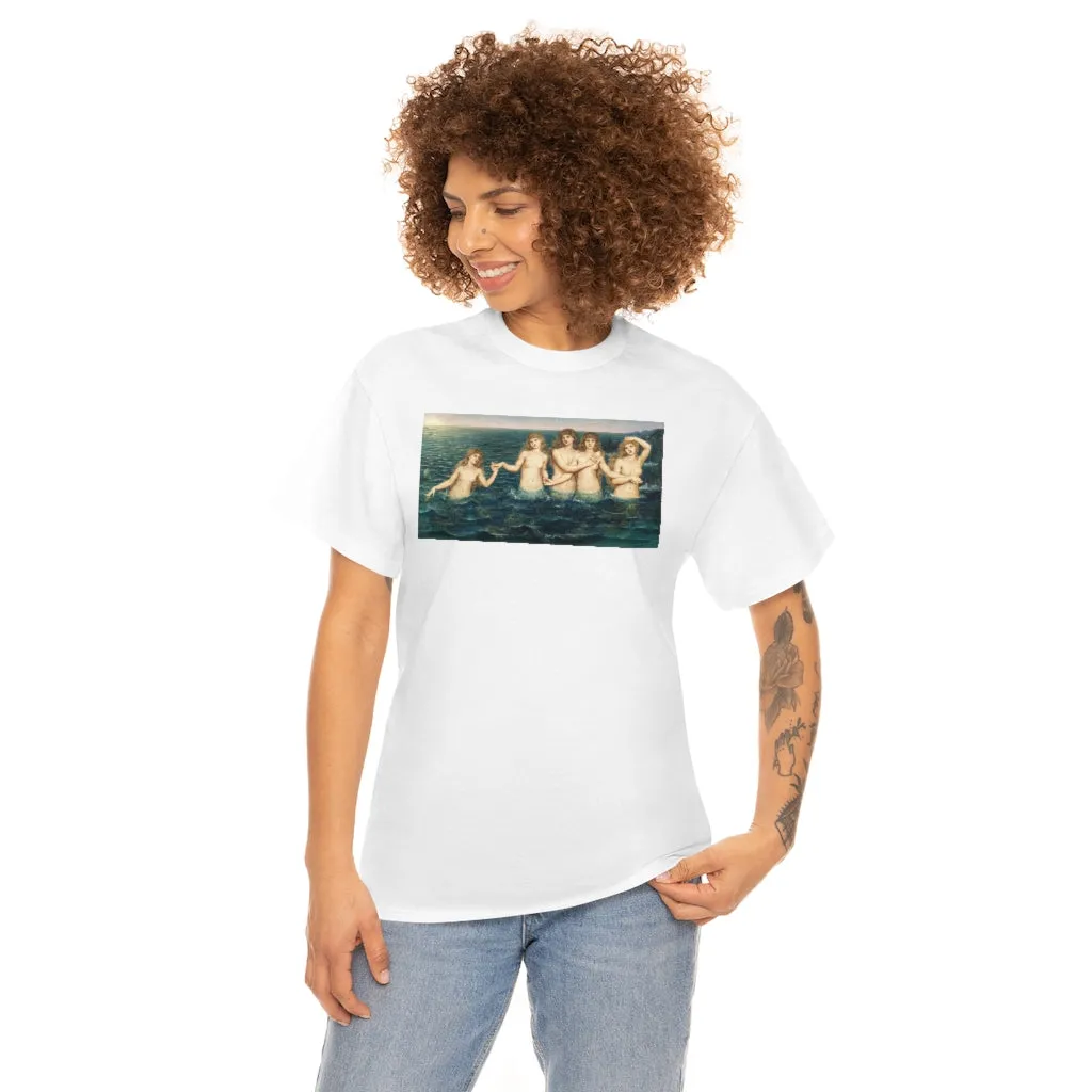 Unisex Vintage Mermaid Cotton Tee