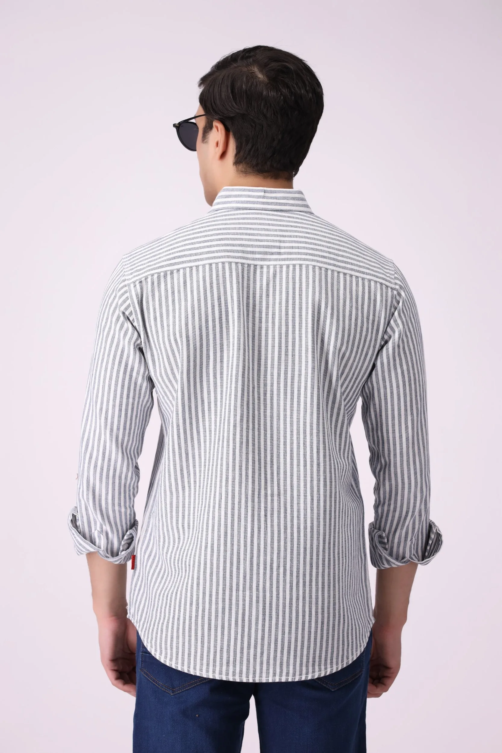 UrbanStripe Casual Shirt