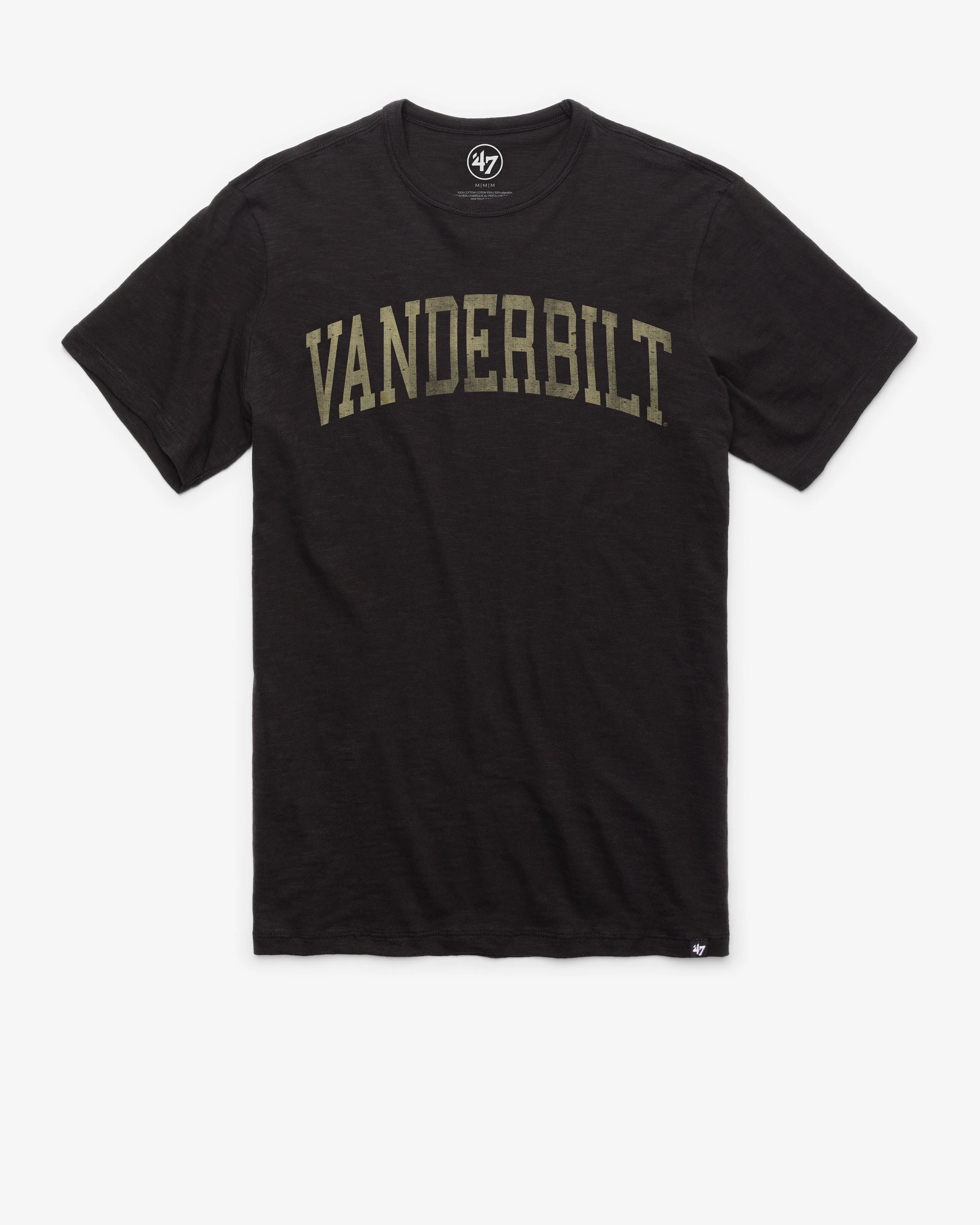 VANDERBILT COMMODORES CLASSIC BLOCK '47 SCRUM TEE
