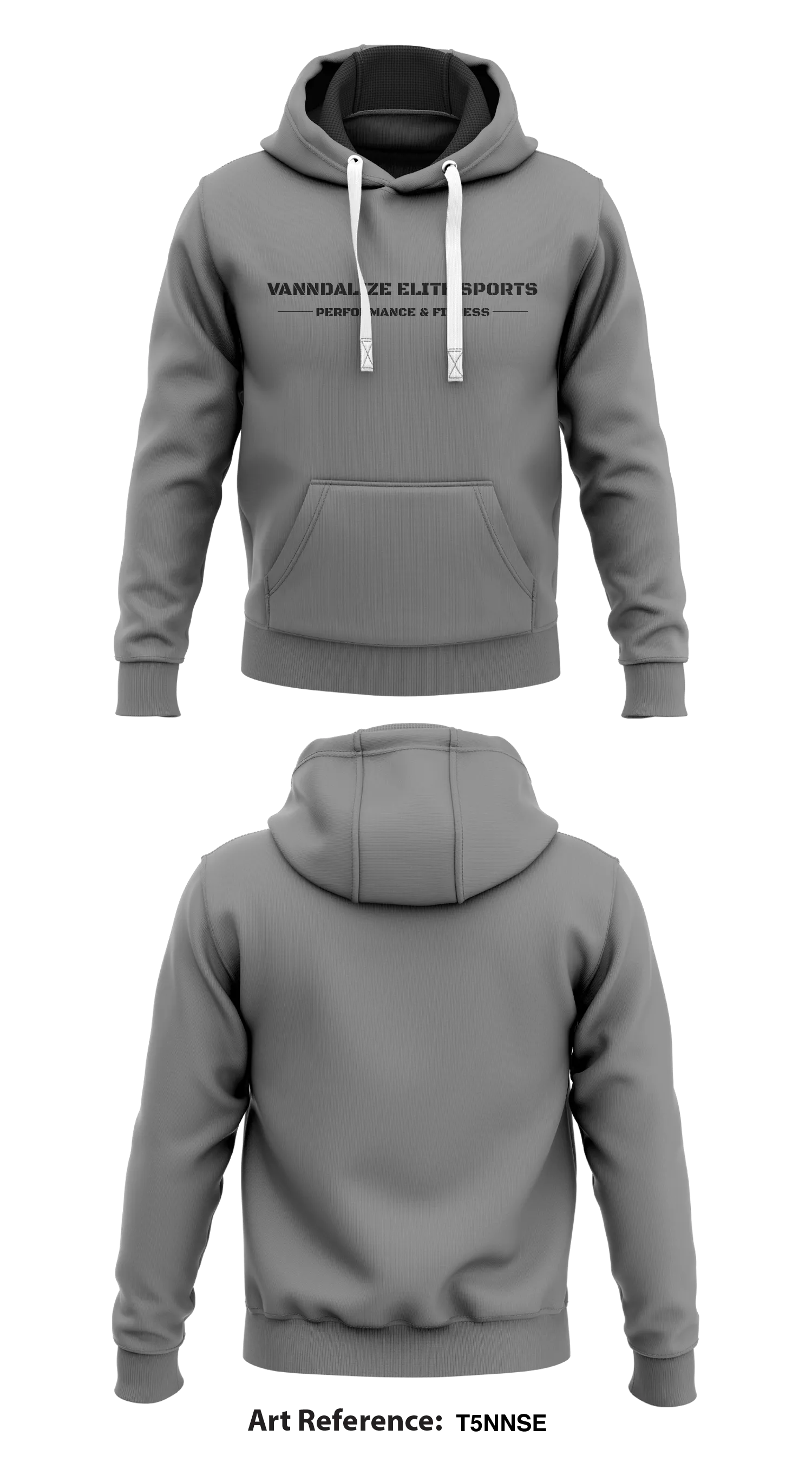 VANNDALIZE ELITE SPORTS PERFORMANCE & FITNESS Store 1  Core Men's Hooded Performance Sweatshirt - T5Nnse
