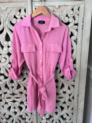 VICI Pink Romper Size S (RESTYLE)