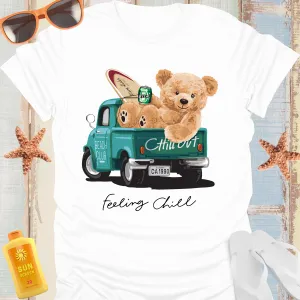 Vintage Beach Club Truck T-Shirt For Surf Lovers