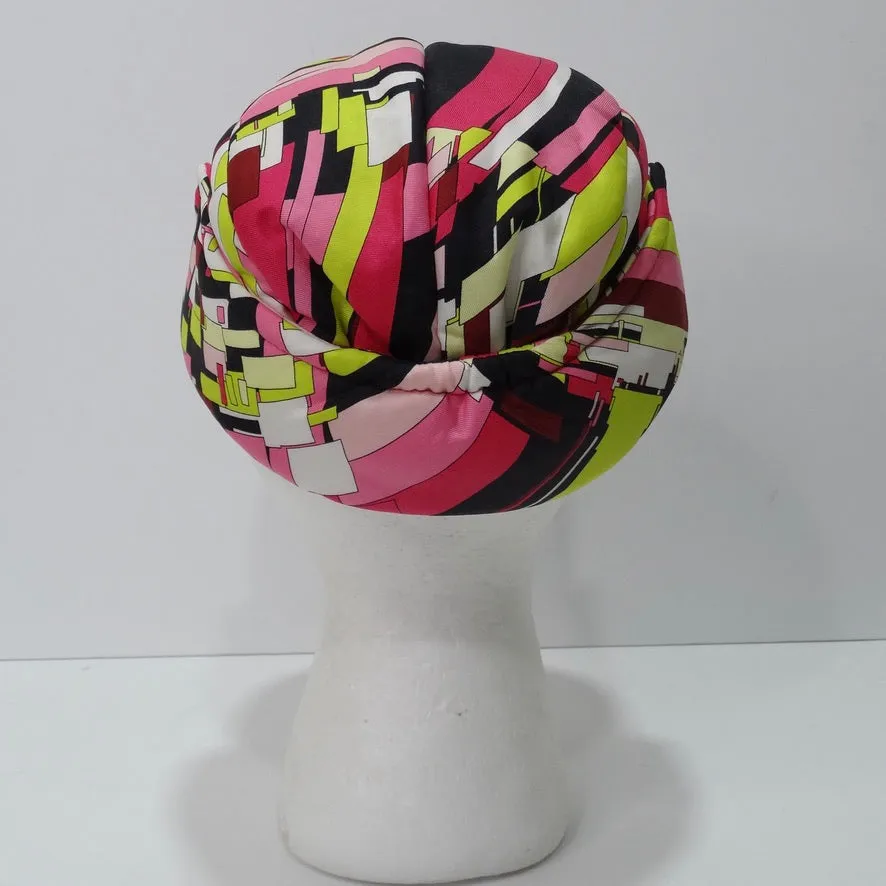 Vintage Emilio Pucci Adjustable Hat
