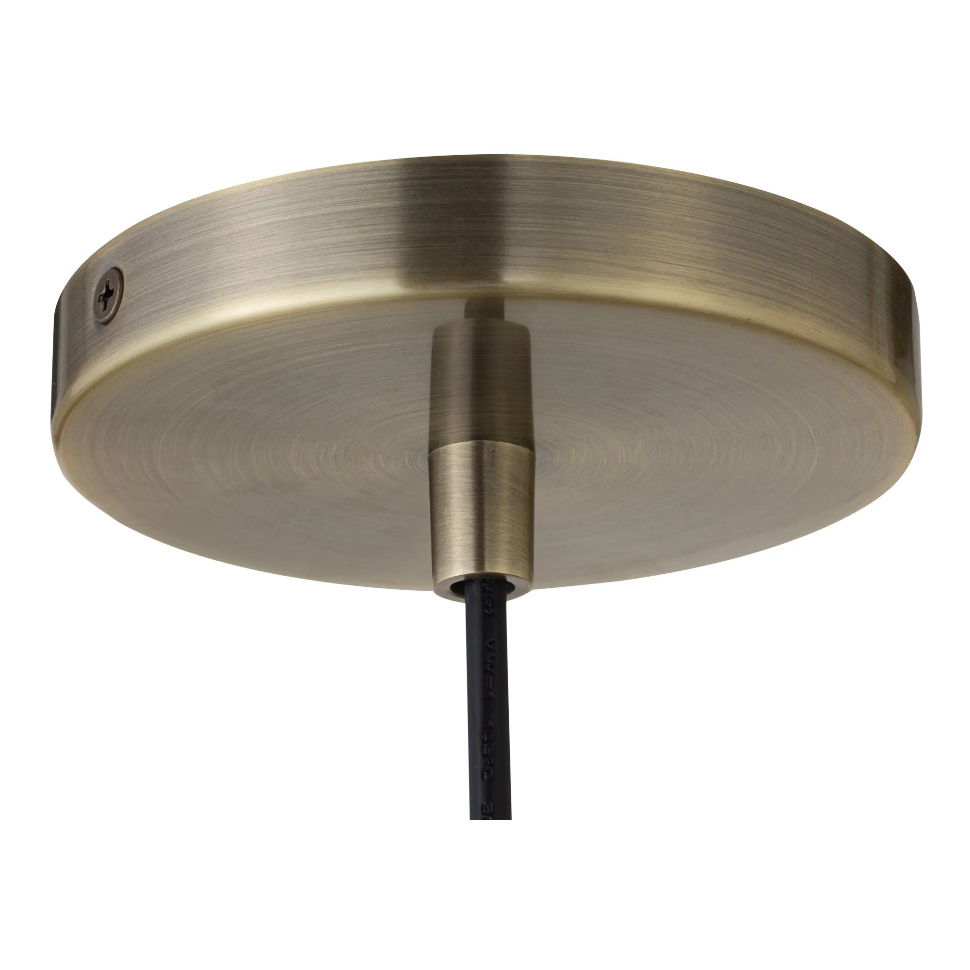 Vintage-Inspired 12in Frosted Glass Globe Pendant Light