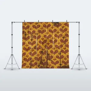 Vintage Painted Hearts Photography Backdrop BD-128-PAT
