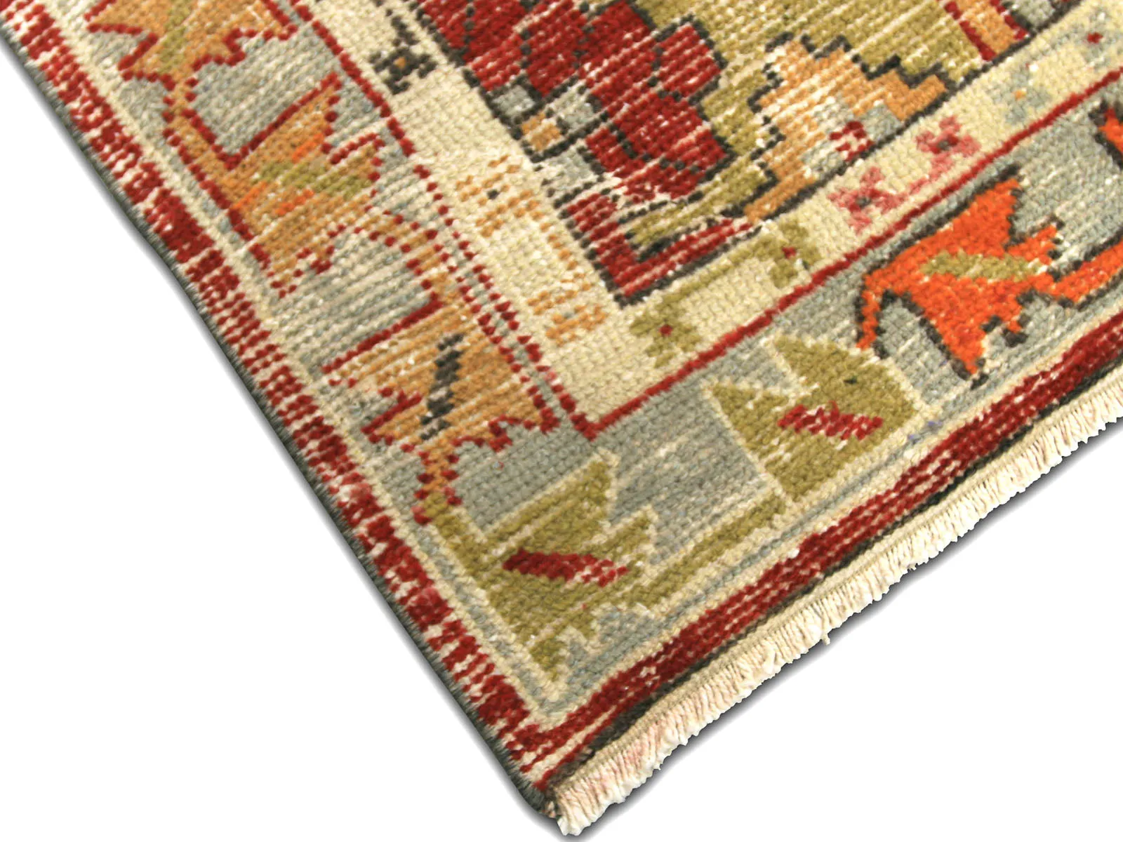 Vintage Turkish Oushak Rug - 2'6" x 5'