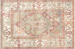 Vintage Turkish Oushak Rug - 5'9" x 8'9"