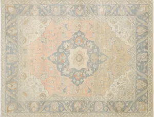 Vintage Turkish Oushak Rug - 6'2" x 8'