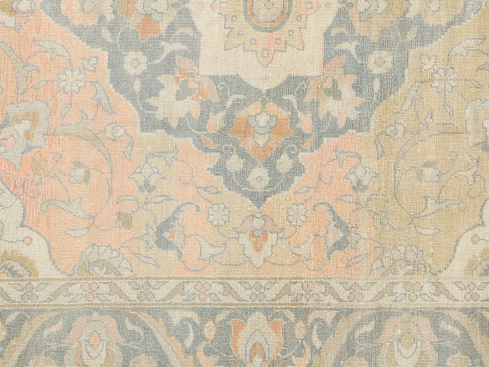 Vintage Turkish Oushak Rug - 6'2" x 8'