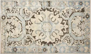 Vintage Turkish Oushak Rug - 6'3" x 10'4"