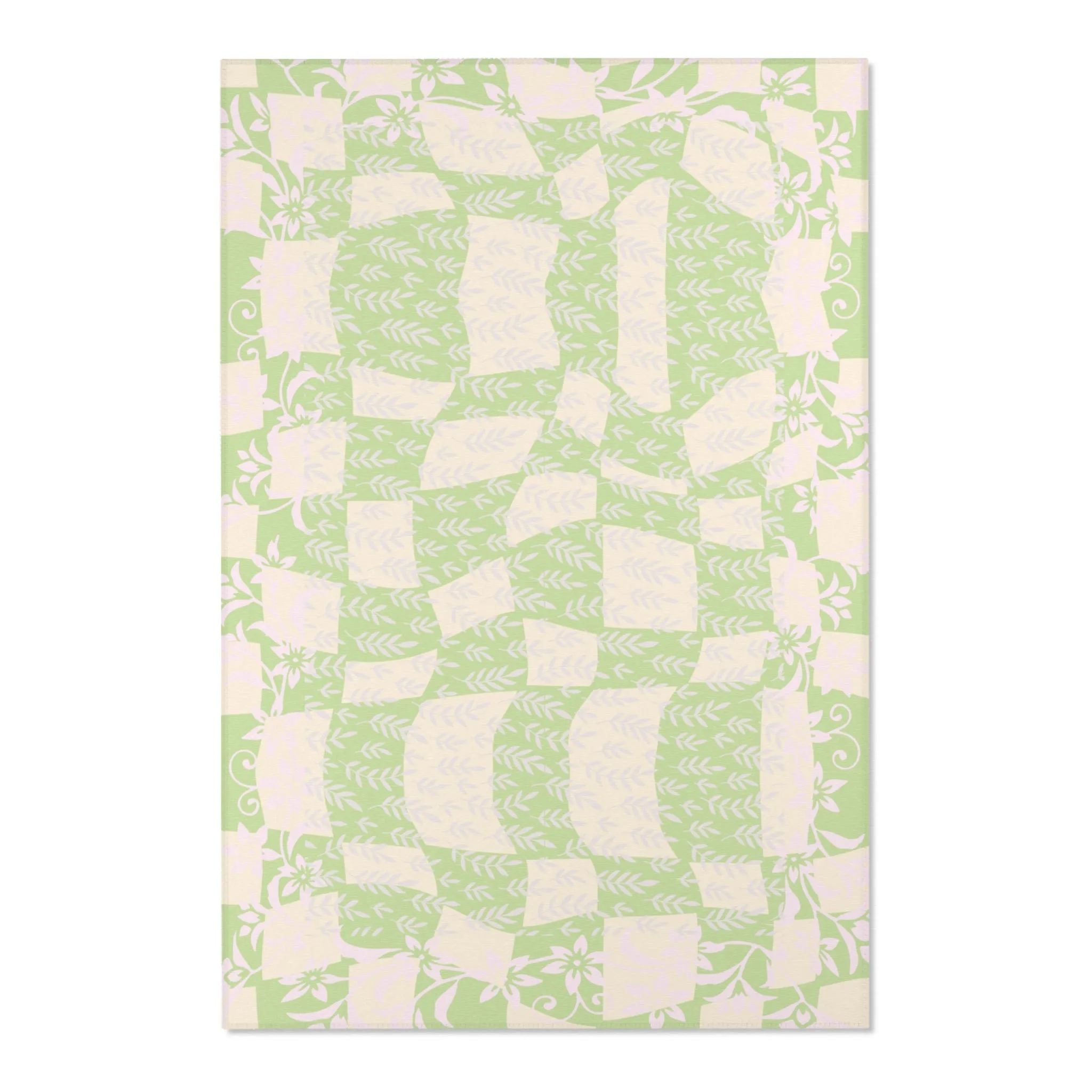 Vintage Wave Geometric Area Rug