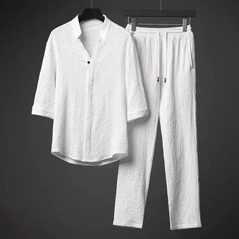 Vintaro Men’s Two-Piece Button Set