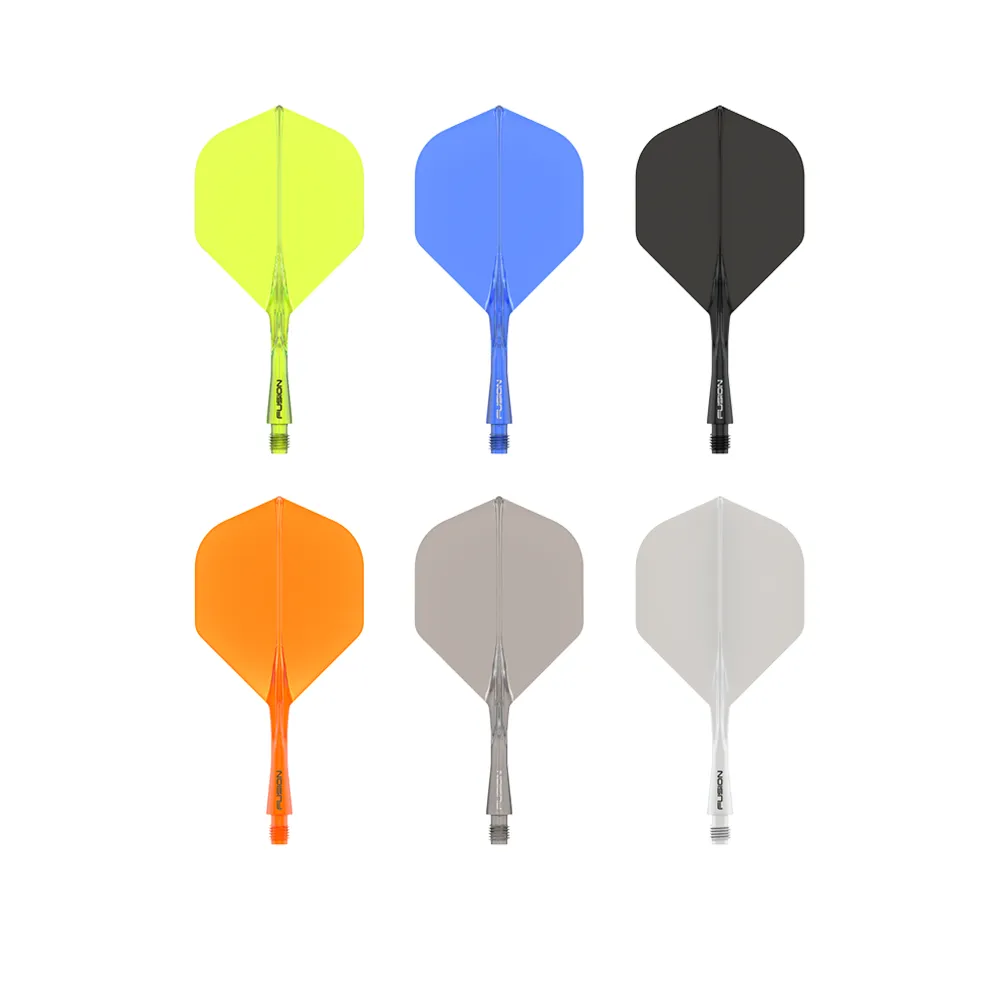 Winmau Fusion Integrated Black Flight & Shaft