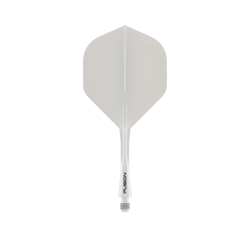 Winmau Fusion Integrated White Flight & Shaft