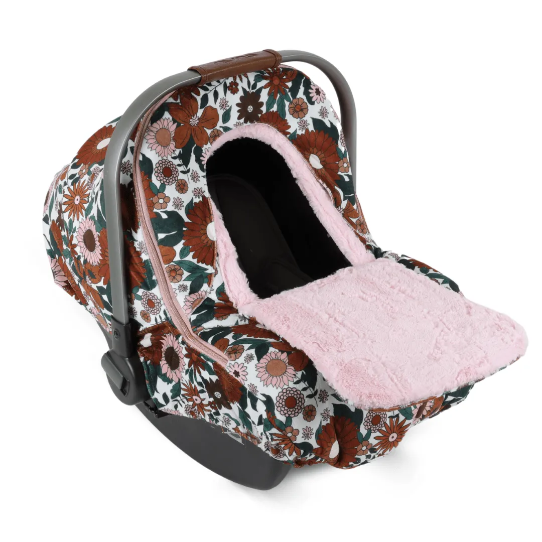 Winter Cover - Large Retro Florals 70s