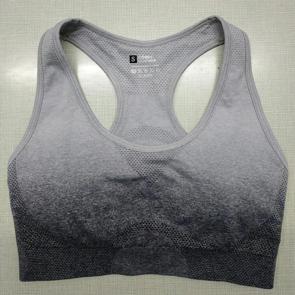 Women's Ombre Yoga Sports Bra