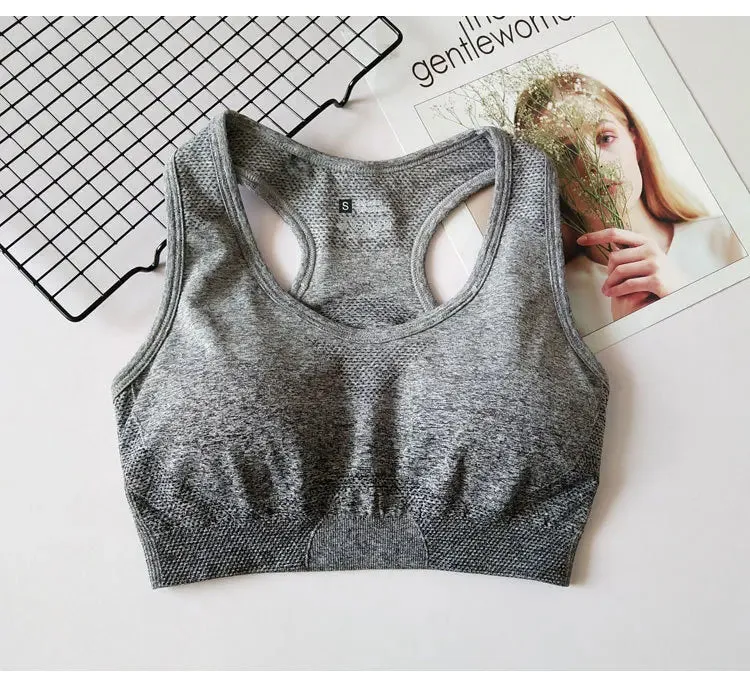 Women's Ombre Yoga Sports Bra