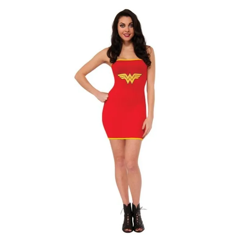 Wonder Woman Tube Dress Size L