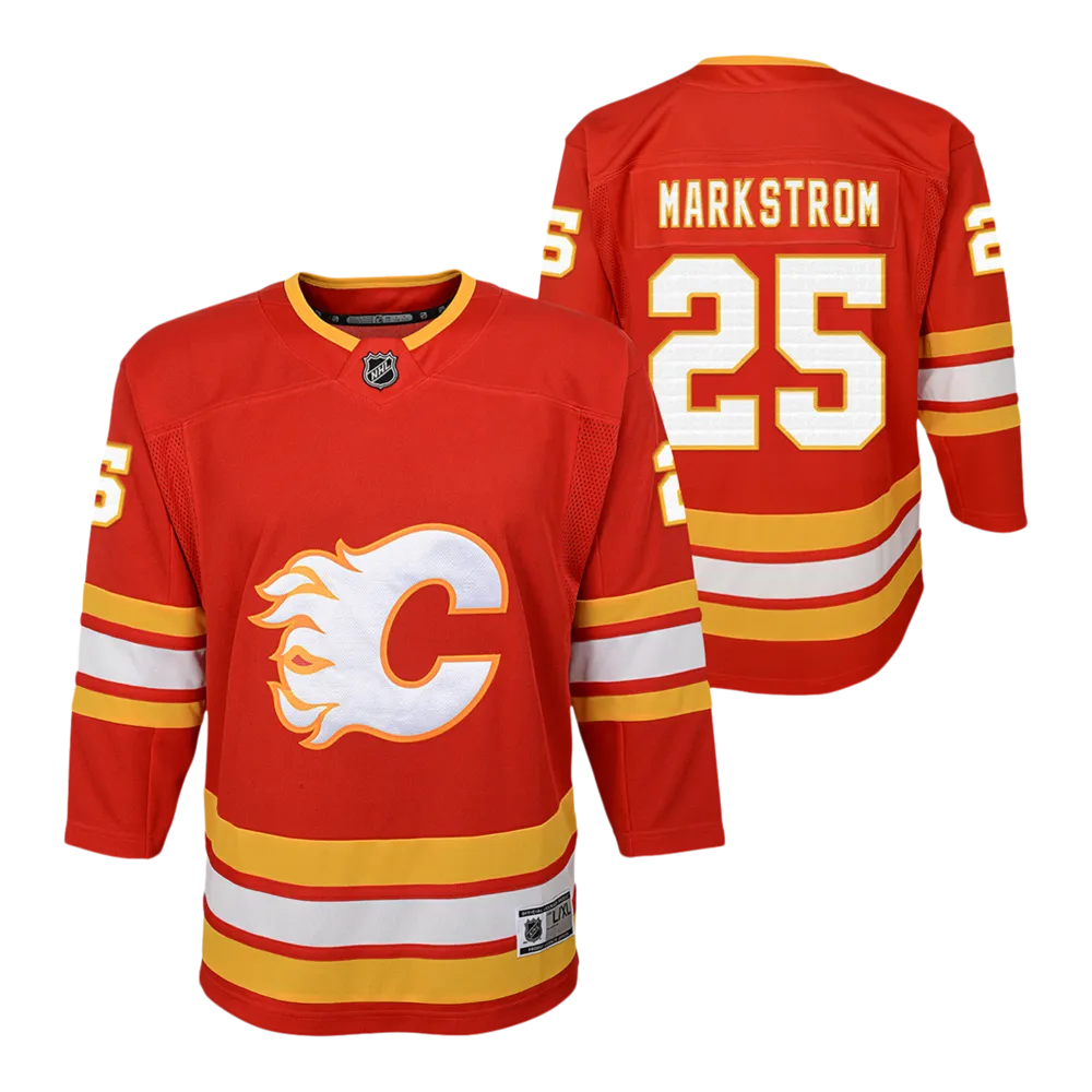 Youth Premier Jersey - Calgary Flames - Jacob Markstrom